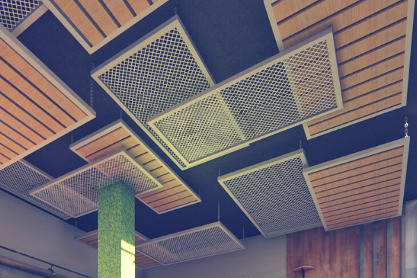 Metal false ceiling design